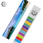 Durable Custom Lenticular Printing / Catoon 3d Lenticular Ruler For Kids
