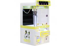 China Yellow Coin-Operated LED Desktop Hardware Claw Arcade Machine supplier
