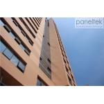 External Decorative Terracotta Facade Panels , Exterior Wall Cladding Sheets for sale