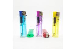 China DY--062 Transparent Disposable Plastic Slim Gas Lighter With US supplier