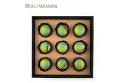 China Customized Chocolate Packaging Box with Lid and Sponge Insert Rigid Kraft Gift Box supplier