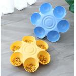 Removable Multiple Cat Feeder Bowls ABS For Food Water for sale