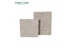 China Office Building Eco Friendly Wood Wool Cement Panels Noise Deduction supplier