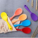 6 Pack Non Stick Silicone Rice Spoon Paddle Food Service Spoon