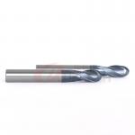 3/8 1/4 Ball Nose Carbide End Mill Cutter 8mm Ball Nose Cutter For Steel for sale