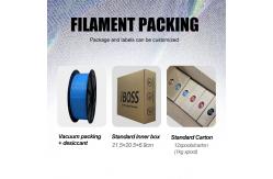 China PLA Plus 3D Printer Filament Bright Blue Toughness Enhanced and Low Shipping Cost supplier