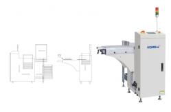 China Automatic PCB Magazine Unloader L Shape For SMT Production Line supplier