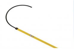 China Fiberglass Insulated Rescue Hook Safety Tools With Foam Filled Save People supplier