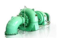 China Mini Francis Turbine Generator , Hydroelectric Power Turbine High Efficiency supplier