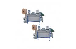 China Notebook Calendar Automatic Double Spiral Binding Machine With High Production supplier