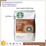 2017 Hot Sale Factory Price OEM Back Sealed Coffee Bags for sale