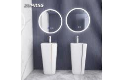 China P Trap S Trap Pedestal Sanitary Ware Basin Floor Standing Hand Wash supplier