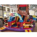 Inflatable Business Park Theme Huge Inflatable Dry Slides And Slides for sale