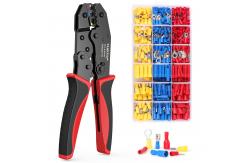 China Automotive Black Wire Crimper Set AWG 20-10 With Insulated Terminals supplier