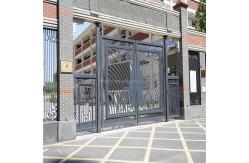 China Australia Style Courtyard Wall Gate With Sliding Open Design Customizable Size supplier