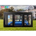 Outdoor Portable Inflatable Car Garage Tent Durable Inflatable Car Wash Tent for sale