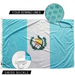 Guatemala National Flag 3x5' With Double Sided Hemming 100% Polyester for sale