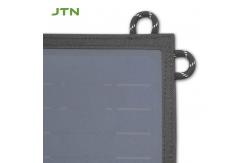 China Waterproof Portable Sunpower Solar Panel Charger 28W Foldable Fabric For Camping supplier