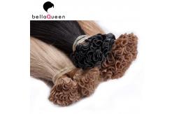 China Natural Virgin Hair Extensions , Keratin U Tip Human Hair Extensions supplier