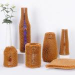 Wood Pulp RHoneycomb Paper Protector Sleeve Recyclable Environmentally Friendly for sale