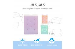 China Control Temperature Phase Change Materials PCM Ice Pack Freezer For Medical supplier