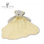 ODM OEM Soft Plush Baby Comforter Animal Security Blanket 30cm for sale