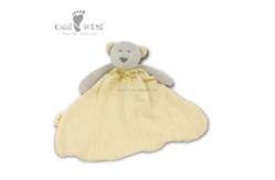 China ODM OEM Soft Plush Baby Comforter Animal Security Blanket 30cm supplier
