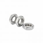 304 Stainless Steel External Hexagon Nut Metal Lock Nut  M14 M16 High Hardness for sale