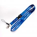 Eco Bamboo Fiber Custom Promotional Lanyards Rotating Hook Custom Logo Lanyards for sale