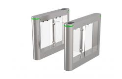China Push Button Swing Arm Turnstile Security Access Control Turnstile Wireless Remote Control supplier