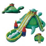 Inflatable hippo slide outdoor slide, inflatable hot selling slide for sale