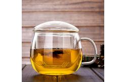China Large Capacity Travel Infuser Mug Non Toxic For Loose Leaf Ergonomic Handle supplier
