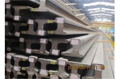 China High Tensile Strength Train Track Steel , Base Dimension 79.37mm Railway Track Material supplier