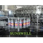 High Speed Carbonated Filling Machine , 1000ml Soft Drink Beverage Bottle Packaging Machine for sale