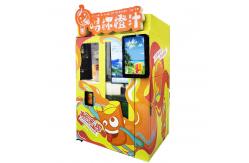 China Automatic Stainless Steel Lemon Orange Juice Vending Machine With Nfc supplier