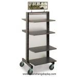 Metal garment rack with the wheels for sale