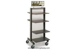 China Metal garment rack with the wheels supplier