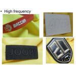Branded Name Silicone Clothing Badges Patches , Custom Rubber  Patches Mirco Injection for sale