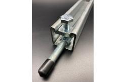 China Pregalvanized m10 m12 Custom V threaded Vertical Rod Stiffener supplier