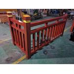 Sandalwood Colour FRP Pultruded Tube Handrail for sale