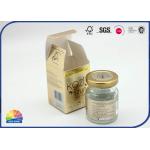 Embossing Customized Logo 300g Coated Paper Folding Boxes For Swallows Nest for sale