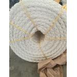 High Tensile 56mm Floating Polypropylene Ship Mooring Rope 8 Strands Braided PP Marine Towing Cable for sale