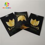 Custom Printed Stand Up Pouch Foil Mylar Plastic k Tobacco Pipe Bag Herb Usage for sale