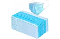 China Dustproof Disposable Surgical Face Mask Smooth Inner Lining Elastic Earloop supplier