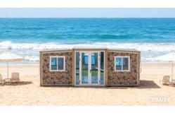 China Foldable 20ft Container with Double Slope Roof Easy To Ship and Fully Customizable supplier