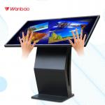 55 Inch Advertising Interactive Touch Screen Kiosk 10 Point Touch For Indoor for sale