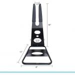 Mountain and Road Bike Floor Type Hub Mount Stand Powder Coating ISO ROHS Certificate for sale