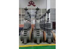 China Double Wedge FF End CS 1500lb API 6D/API 6A Gate Valve supplier