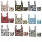 Oxford Foldable Eco Friendly Shopping Bag 36*55cm Folding Grocery Bags for sale