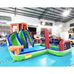 Big Pool Kids Slide Bouncer Outdoor Inflatable Water Slides for sale